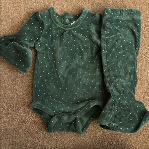 Rachel Zoe Green Kids Matching Set